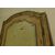PTL419 - Porta barocca in legno di noce laccato, con telaio, epoca '700, misura con telaio cm L 125 x H cm 235, luce cm L 100 x H cm 220