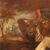 Grande dipinto mitologico del XVIII secolo Danae e la pioggia d'oro