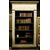 LIB142 - N. 2 librerie laccate e dipinte, epoca '800, mis. cm L 142 x H 268