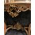 SPECC464 - Consolle in legno laccato e dorato, misura cm L 130 x H 275 x P 60