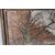 Antico  raro dipinto bifacciale acquerello XIX paesaggio  con cornice antica . cm 50 x 40 