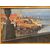Antico Dipinto “Città di Taranto “ artista Dante Canasi 1925 . Olio su faseite  cm 91 x 65 
