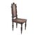 Gruppo di 4 sedie antiche francesi del 1800 Luigi Filippo impagliate
