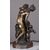 Antica statua in bronzo francese del 1800 firmata Clodion (1738-1814)