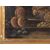 Coppia di antichi quadri oli su tela Italiani del 1800 "Natura Morta"