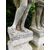 DARS561 - N. 4 statue in pietra rappresentanti le quattro stagioni, mis. cm L 48 x H 232 tot.