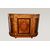 Bellissimo servante Inglese del 1800 stile Luigi XVI con intarsi in legno di noce e radica