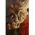 Antico dipinto francese del 1600 religioso "Deposizione di Gesù cristo dalla croce"