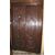 PTS308 - N. 2 porte simili in legno di castagno, complete di telaio, epoca '600, misure leggermente diverse