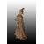 Bellissima scultura francese del 1800 firmata in terracotta raffigurante una Dama con elegantissimo vestito