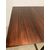 Tavolo allungabile di modernariato anni 60 in palissandro. Gambe laccate nero. Design. Restaurato  Mis 95 x95 allungabile a 190