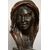 Scultura antica in bronzo raffigurante Anna firmata "Gemito" con timbro galleria Chiurazzi Napoli. Periodo XX secolo.