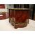 Scatola porta liquori francese del 1800 in radica di maples e filettatura in ebano