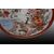Coppia di piatti Cinesi in porcellana decorata con scena lacustre