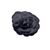 CHANEL Spilla Vintage in Tela Col. Nero Camellia