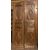 ptci400 entrance door in walnut 700, mis. h 230 x 121 cm width.