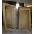 pts654 n. 4 doors with frame, in raw spruce, from the 1800s,     