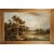 German Antique Painting with an Italian Landscape     