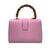 GUCCI Borsa a Mano in Pelle Col. Rosa Dionysus Bamboo M