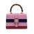 GUCCI Borsa a Mano in Pelle Col. Rosa Dionysus Bamboo M