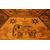 Antico tavolo inglese di gusto esotico del 1800 riccamente intarsiato con animali e personaggi