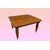 Tavolo quadrato allungabile inglese stile Vittoriano del 1800 in legno di noce