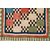 Old polychrome nomadic carpet Gashgai (Kaskai)     