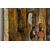 Pannello in ceramica italiana dipinta con paesaggio ligure - O/8191 -