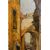 Italian ceramic panel painted with Ligurian landscape     