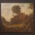 Flemish oil on canvas country landscape painting from 19th century 