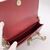 CHRISTIAN DIOR Pochette in Pelle Lucida Col. Rosso Lady Dior S