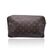 LOUIS VUITTON Pochette Vintage in Tela Col. Marrone Trousse de Toilette M