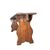 Antica semplice panca in legno lombarda - M/865 -
