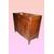 Credenza provenzale a due porte del 1800 in legno di ciliegio con intagli 
