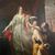 Pelagio Palagi ( 1775-1860). Incoronazione di Federico II di Svevia, con la madre Costanza D’Altavilla. La corona è ancora oggi conservata a Palermo. Misure h 270 cm x L 180 cm. Trattative solo con privati. 