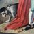 Large oil painting on canvas depicting San Vito era: 600     