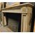 chm245 gray marble fireplace louis xvi ep 700 mouth 145 x 94 cm     