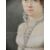 Miniatura dell'800 - ritratto di donna