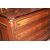 Canterano cassettone italiano Lombardo del 1700 in legno di noce con profili ebanizzati