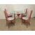 Sedie e tavolo Cassina anni 1980 designer Frank Lioyd Wright modernariato . firmate 