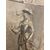 Antica incisione  Francese epoca XIX sec. Giovanna D’ arco . mis 66 x 55 Puella Aureliaca 