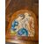 Antica placca  in maiolica “ Sacra famiglia “Mica Sesto fiorentino 1940. Mis 36 x28 