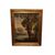 Olio su tela Italiano Raffigurante Paesaggio con veduta marina del XIX secolo