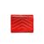 Saint Laurent Portafoglio Cassandra Rosso