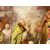 Questo dipinto, eseguito ad olio su carta incollata , è il “Modelletto definitivo” di una grande pala devozionale che raffigura il “ Miracolo dell’Ostia “.  In basso a destra è presente, un po’ sbiadita, una scritta ad inchiostro: “Nova ( o Mova ) 18