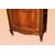 Vetrina francese 1 porta stile Provenzale di fine 1800 in legno di ciliegio