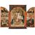 Tabernacle triptych with gold background (SOLD)     