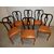 Sei sedie “gruppo” anni 50 stile Chippendale 
