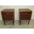 Pair of “60s bedside tables. Italian modernity     