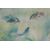 Pannello dipinto ad olio "Fondo marino" -  aerografo su tela - O/7449
